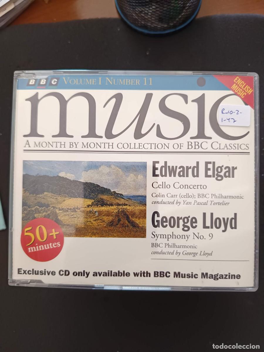 CDs de m&uacute;sica: MUSIC. A MONTH BY MONTH COLLECTION OF BBC CLASSICS. VOLUME 1, NUMBER 11. ELGAR: CELLO CONCERTO / GEO