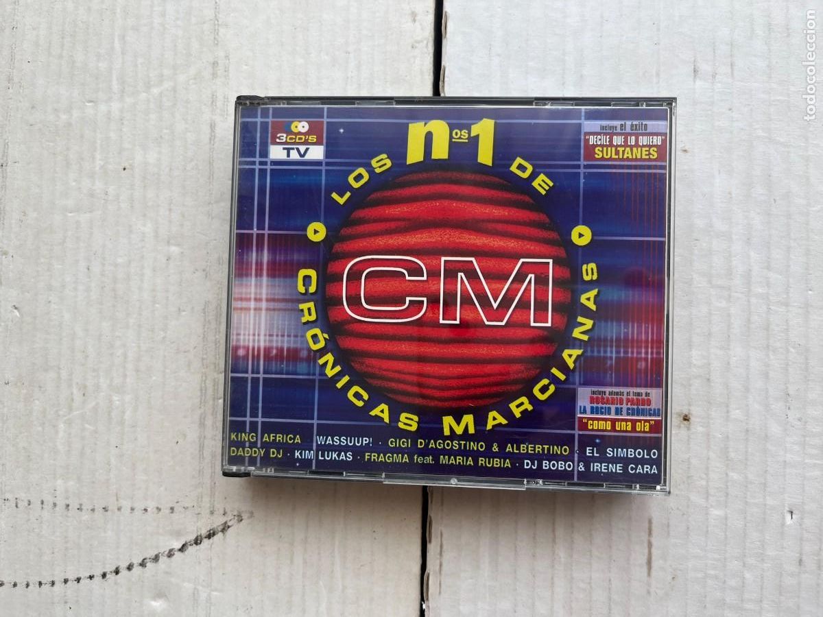 CDs de m&uacute;sica: LOS N1 DE CRONICAS MARCIANAS - 3 CDS CAJA GRANDE - CD MUSICA KREATEN