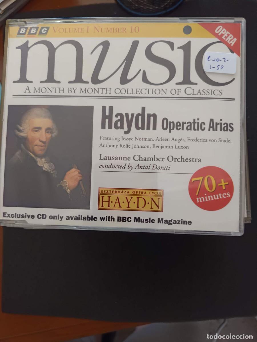 CDs de m&uacute;sica: MUSIC. A MONTH BY MONTH COLLECTION OF BBC CLASSICS. VOLUME 1, NUMBER 10. HAYDN OPERATIC ARIAS.