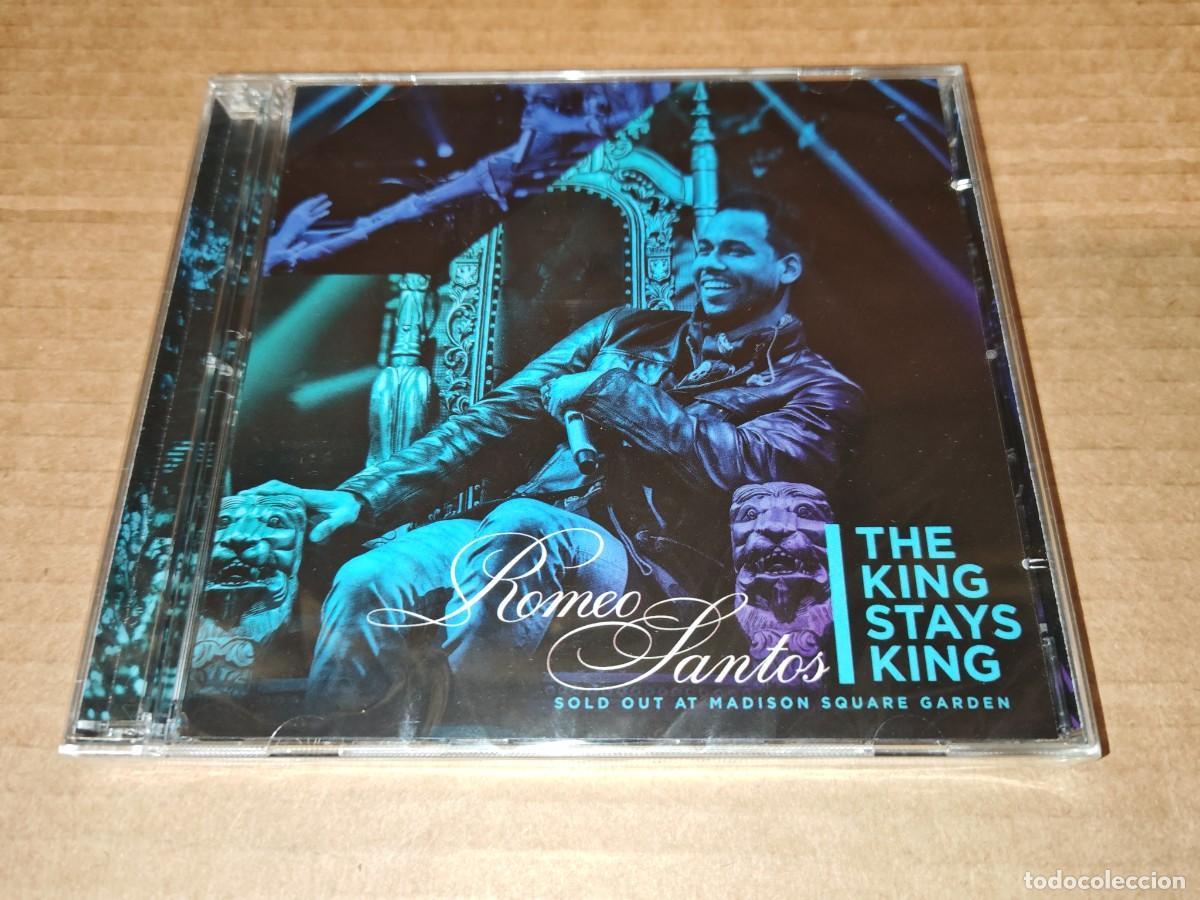 CDs de m&uacute;sica: ROMEO SANTOS The king stays king DIRECTO DESDE EL MADISON SQUARE GARDEN CD + DVD PRECINTADO AVENTURA