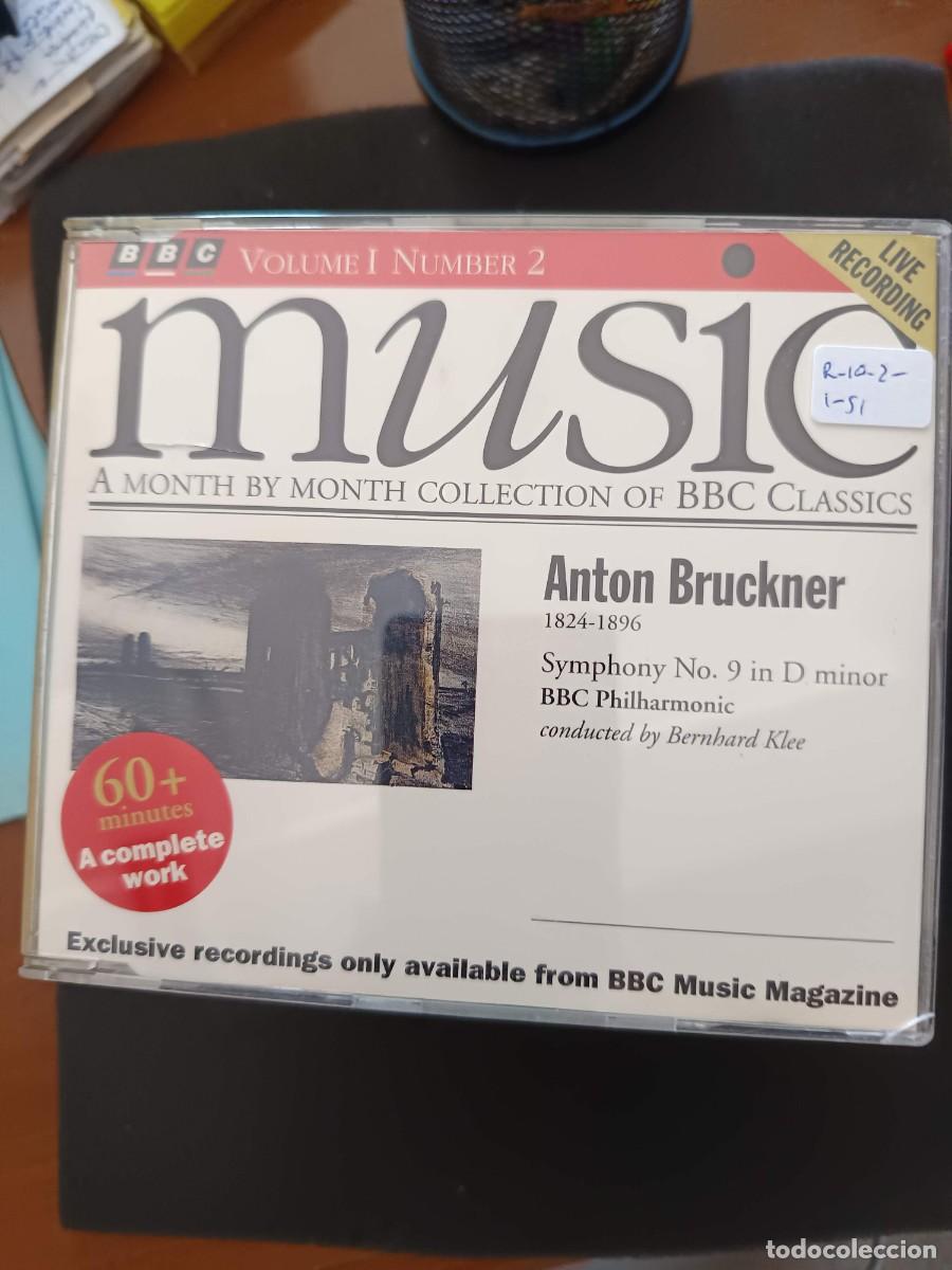 CDs de m&uacute;sica: MUSIC. A MONTH BY MONTH COLLECTION OF BBC CLASSICS. VOLUME 1, NUMBER 2. BRUCKNER: SYMPHONY N&ordm; 9
