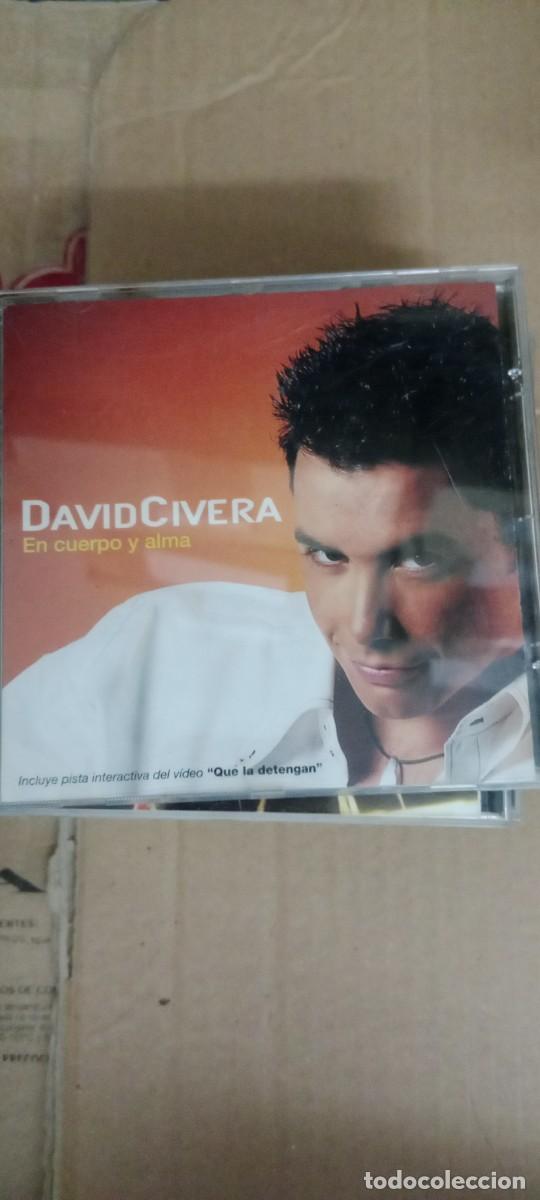 CDs de m&uacute;sica: DAVID CIVERA EN CUERPO Y ALMA CD MUSICA G-4