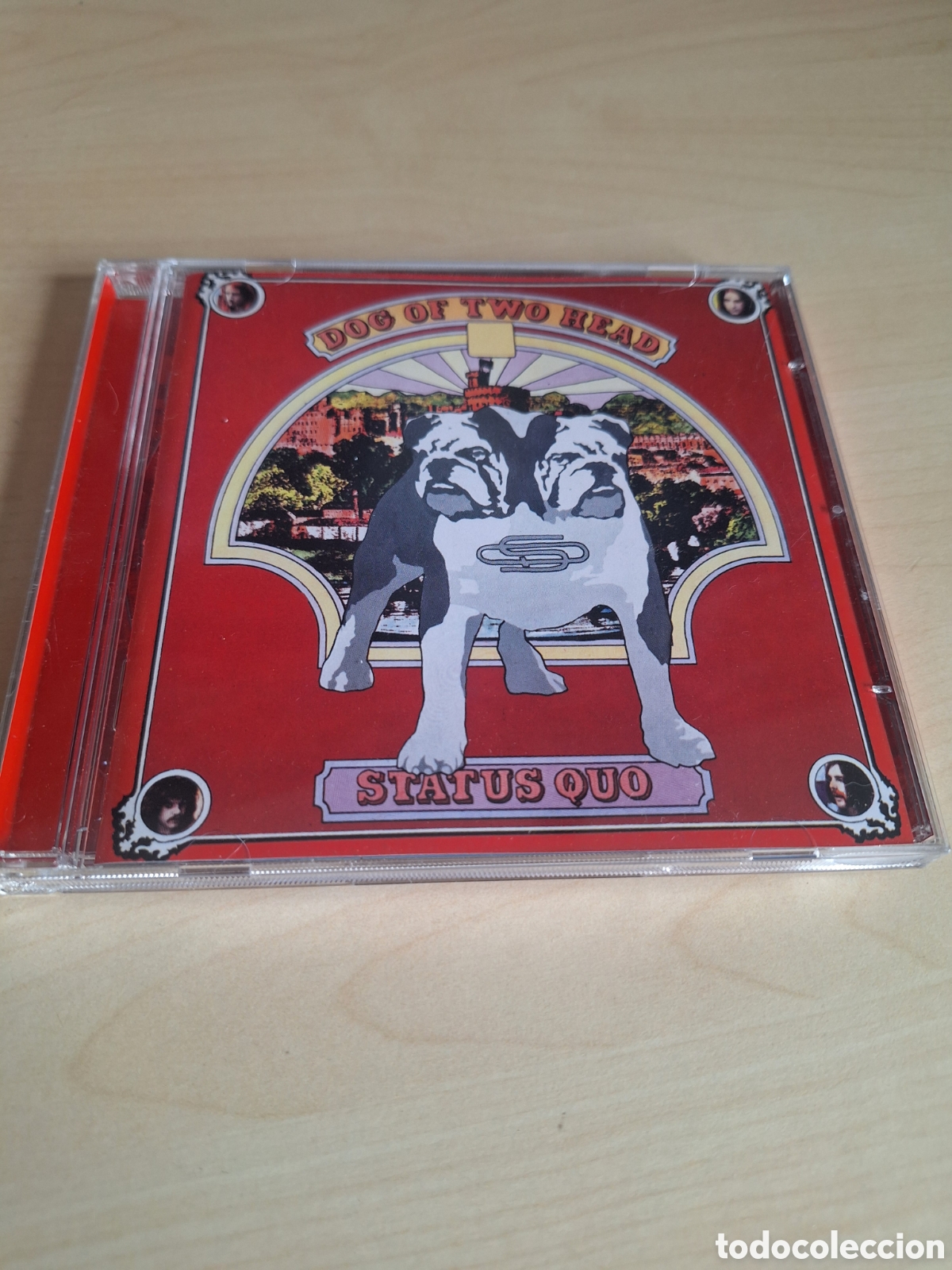 CDs de m&uacute;sica: CD5 status quo dog of two head CD SEGUNDAMANO