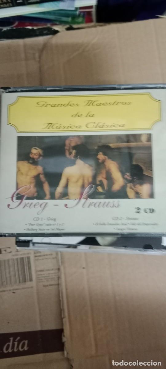 CDs de m&uacute;sica: GRIEG STRAUSS CD MUSICA G-4