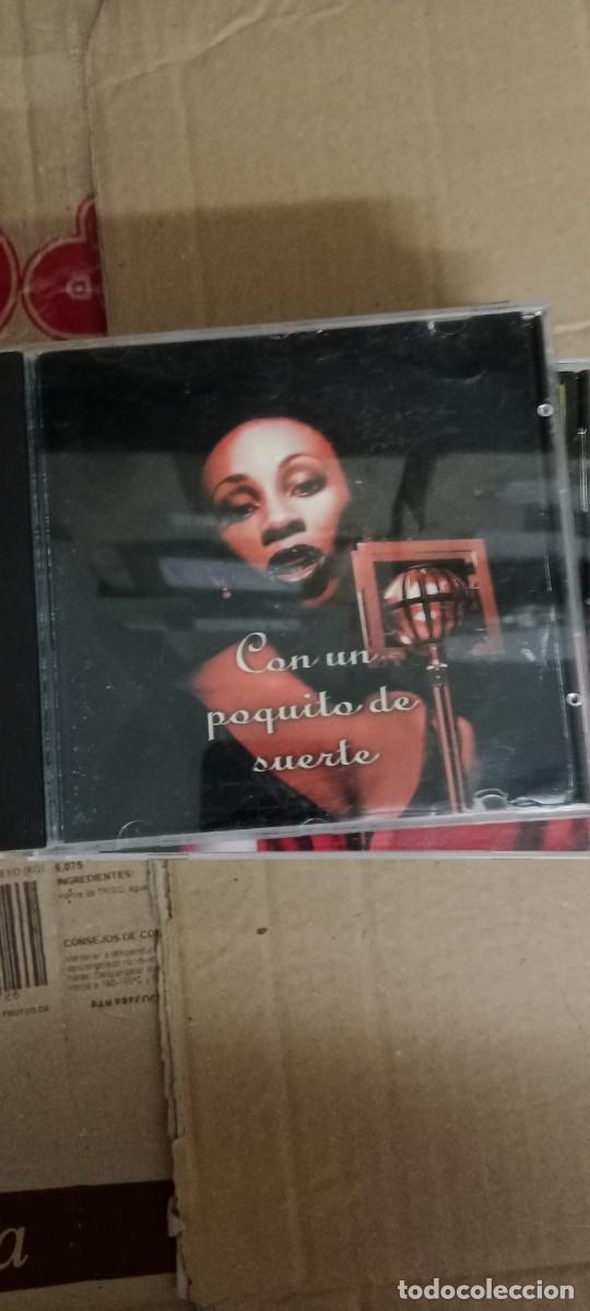 CDs de m&uacute;sica: CON UN POQUITO DE SUERTE CD MUSICA G-4