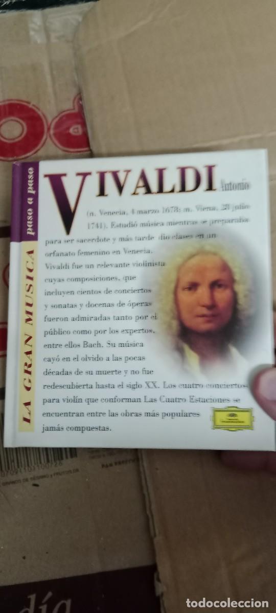 CDs de m&uacute;sica: VIVALDI LIBRO CD CD MUSICA G-4