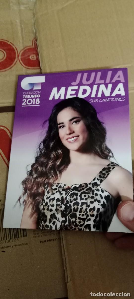 CDs de m&uacute;sica: OPERACI&Oacute;N TRIUNFO 2018. JULIA MEDINA - SUS CANCIONES - CD 2019 CD MUSICA G-4
