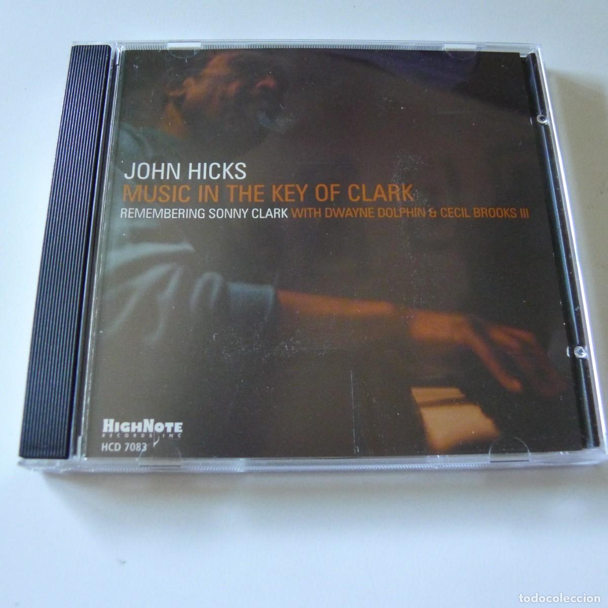 CDs de m&uacute;sica: John Hicks &ndash; Music In The Key Of Clark (Remembering Sonny Clark) CD edicion US