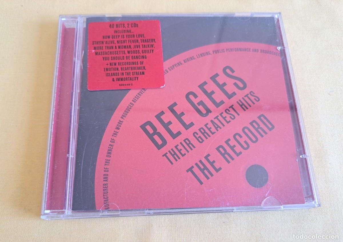 CDs de m&uacute;sica: BEE GEES - THEIR GREATEST HITS: THE RECORD (DOBLE CD) - Polydor &ndash; 589 446-2 - EUROPE 2001