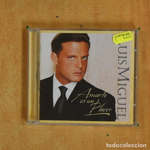 CDs de m&uacute;sica: LUIS MIGUEL - AMARTE ES UN PLACER - CD