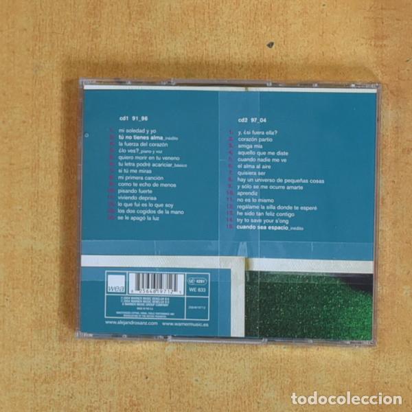 CDs de m&uacute;sica: ALEJANDRO SANZ - GRANDES EXITOS 91 04 - CD - Foto 2