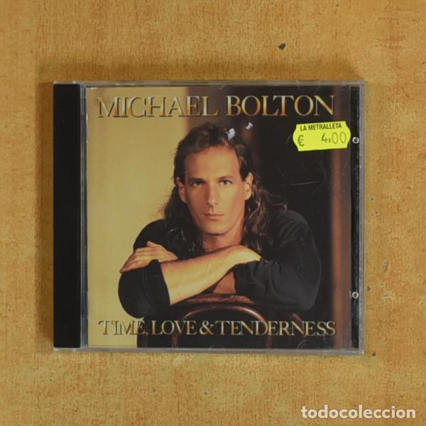 CDs de m&uacute;sica: MICHAEL BOLTON - TIME LOVE & TENDERNESS - CD