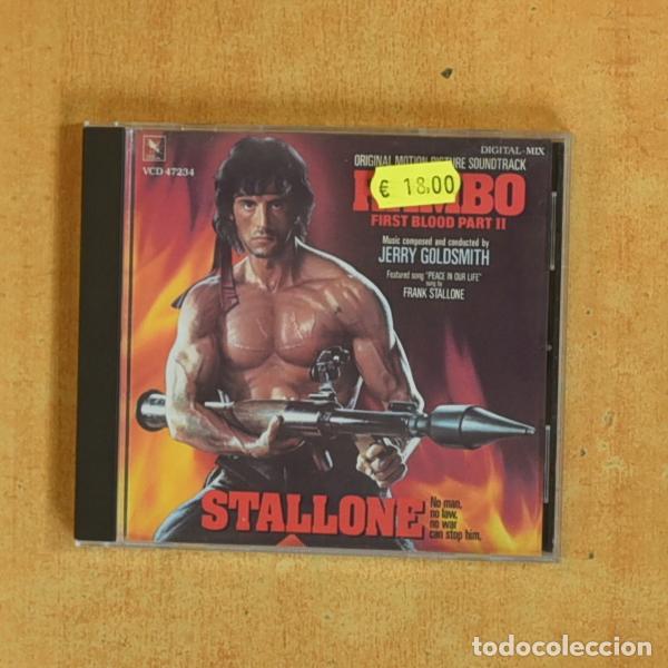 CDs de m&uacute;sica: JERRY GOLDSMITH - RAMBO FIRST BLOOD PART II - CD