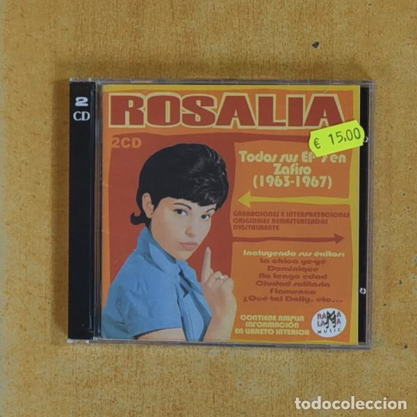 CDs de m&uacute;sica: ROSALIA - TODOS SUS EPS EN ZAFIRO 1963 / 1967 - CD