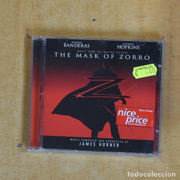 CDs de m&uacute;sica: JAMES HORNER - THE MASK OF ZORRO - CD