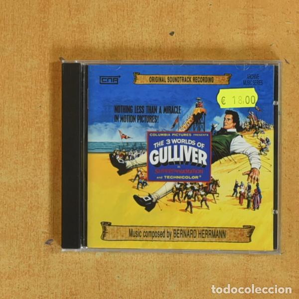 CDs de m&uacute;sica: BERNARD HERRMANN - THE 3 WORLDS OF GULLIVER - CD