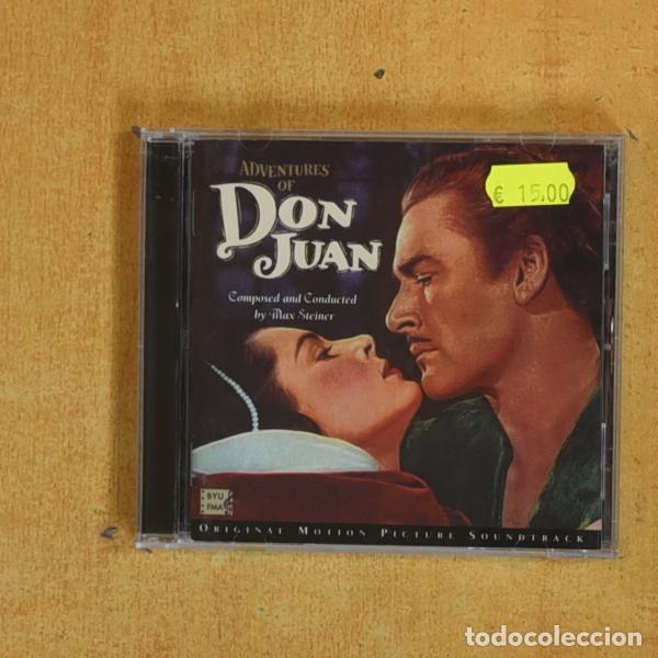 CDs de m&uacute;sica: MAX STEINER - ADVENTURES OF DON JUAN - CD