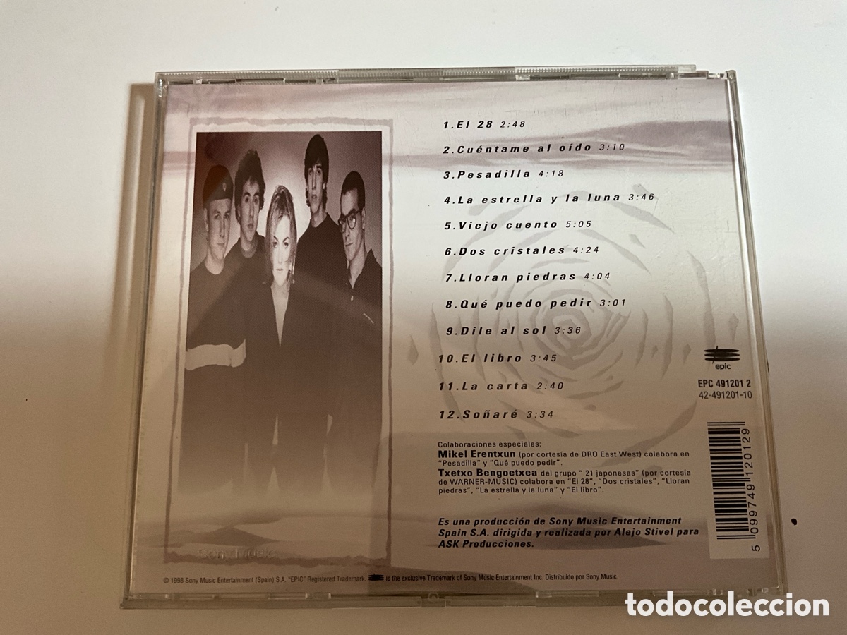 CDs de m&uacute;sica: LA OREJA DE VAN GOGH dile al Sol - Foto 2
