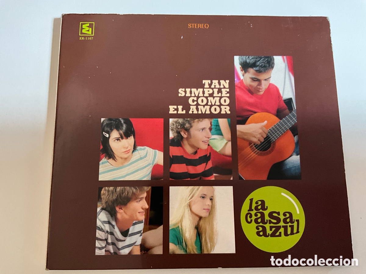 CDs de m&uacute;sica: LA CASA AZUL. TAN SIMPLE COMO EL AMOR