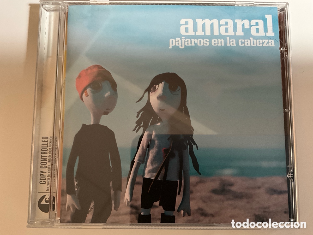 CDs de m&uacute;sica: AMARAL. PAJAROS EN LA CABEZA