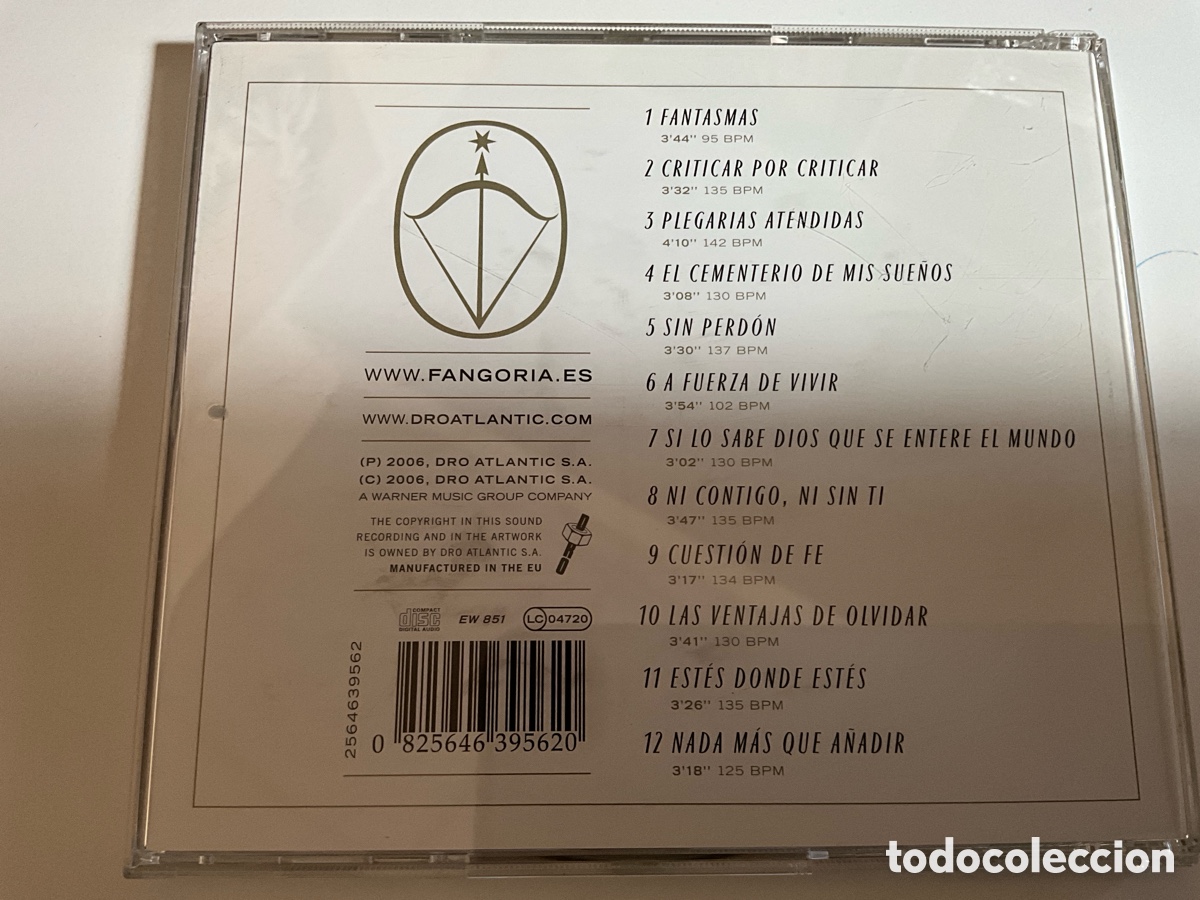 CDs de m&uacute;sica: FANGORIA. EL EXTRA&Ntilde;O VIAJE - Foto 2