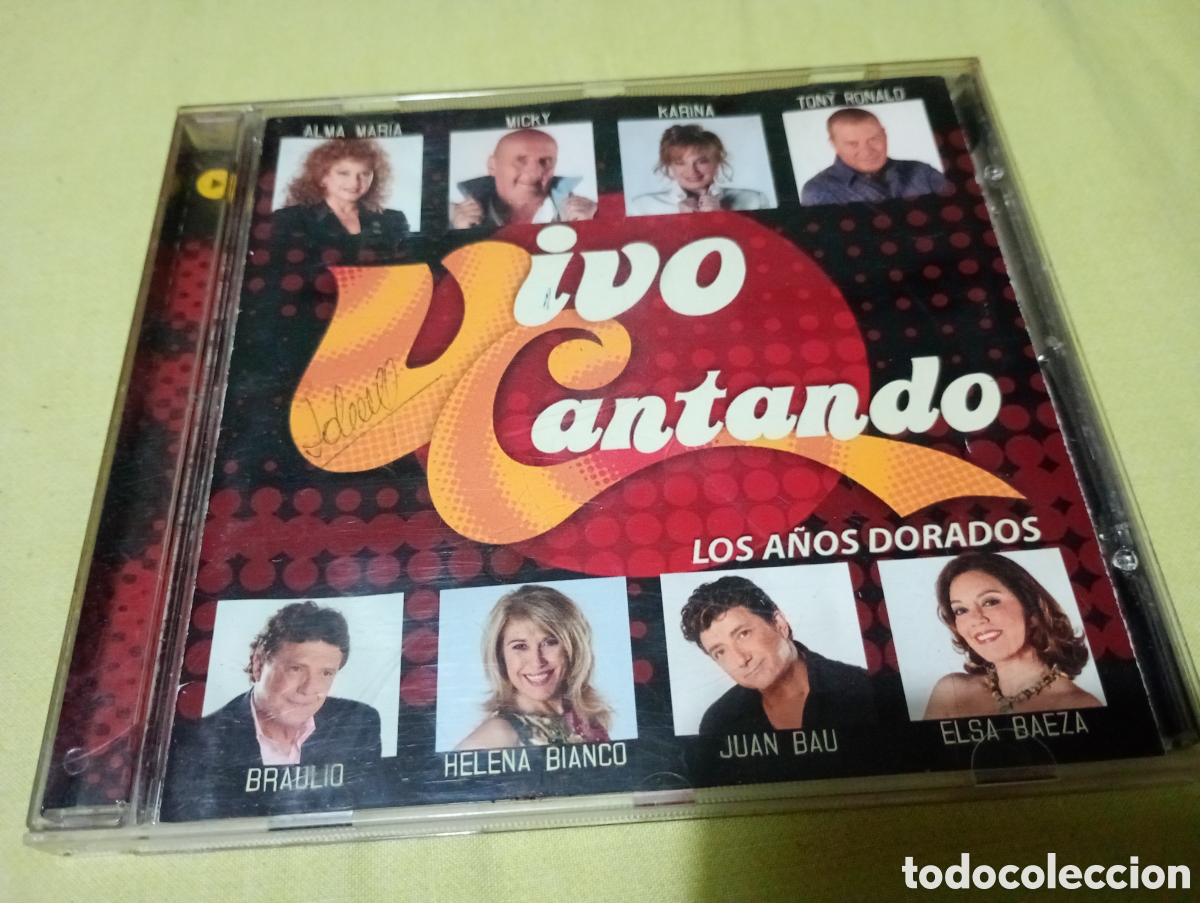 CDs de m&uacute;sica: Vivo cantando CD los a&ntilde;os dorados