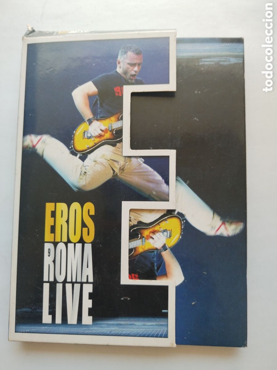 CDs de m&uacute;sica: CD+DVD EROS ROMA LIVE/EROS RAMAZZOTTI