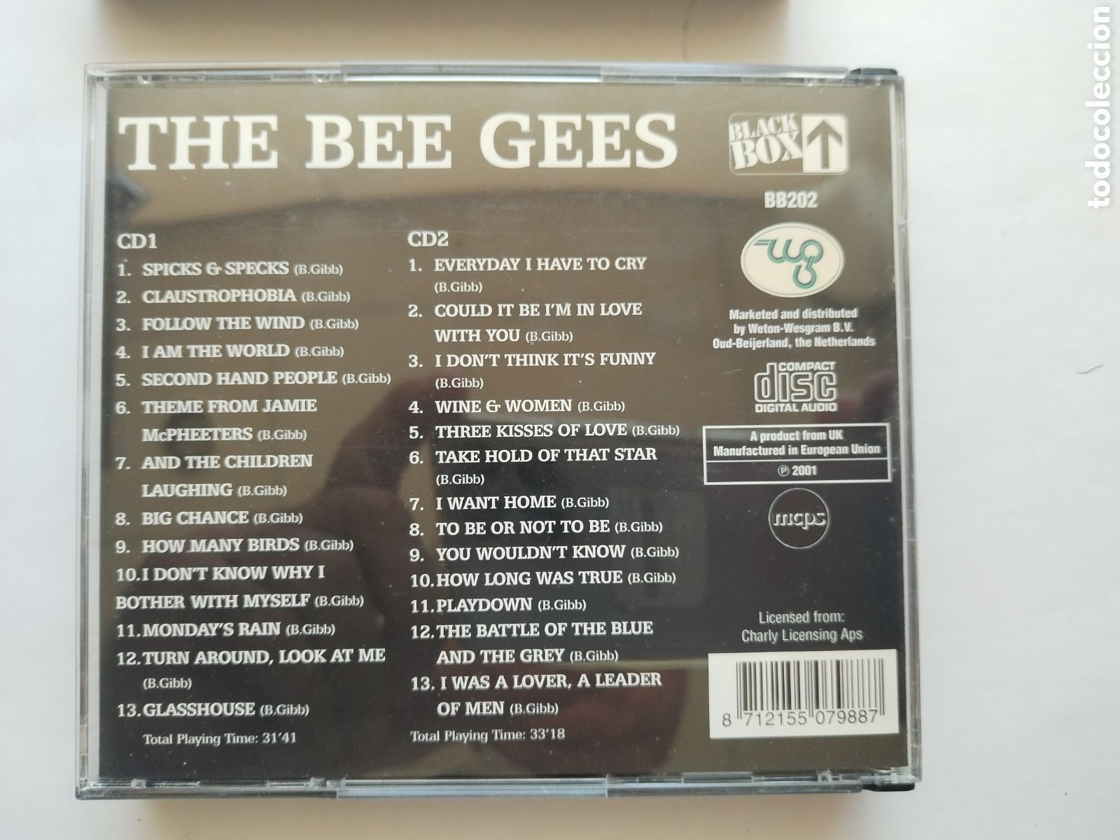 CDs de m&uacute;sica: CD THE BEE GEES DOBLE CD/ - Foto 5