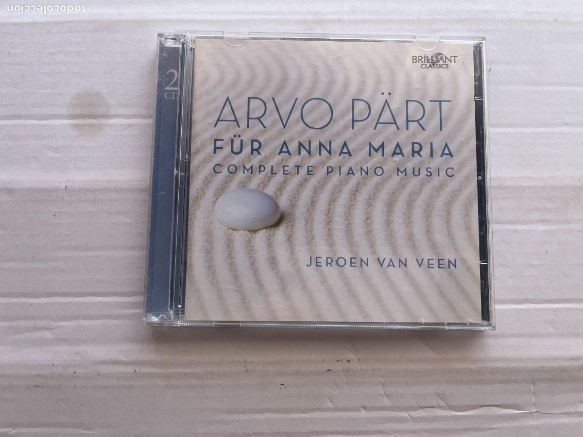 CDs de m&uacute;sica: ARVO PART FUR ANNA MARIA COMPLETE PIANO MUSIC JEROEN VAN VEEN - CD MUSICA KREATEN