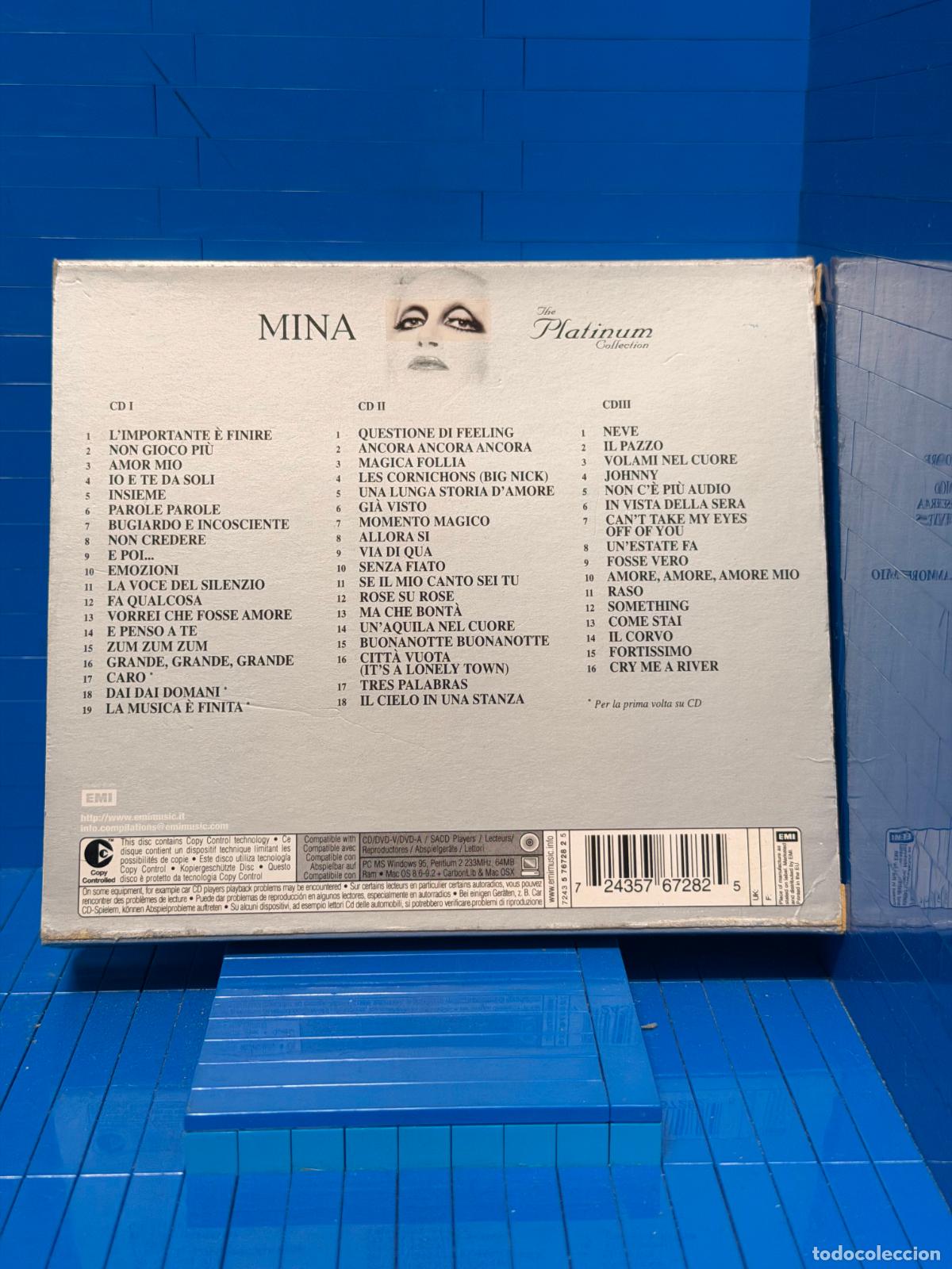 CDs de m&uacute;sica: PLATINUM COLLECTION &ndash; MINA &ndash; CD - Foto 4