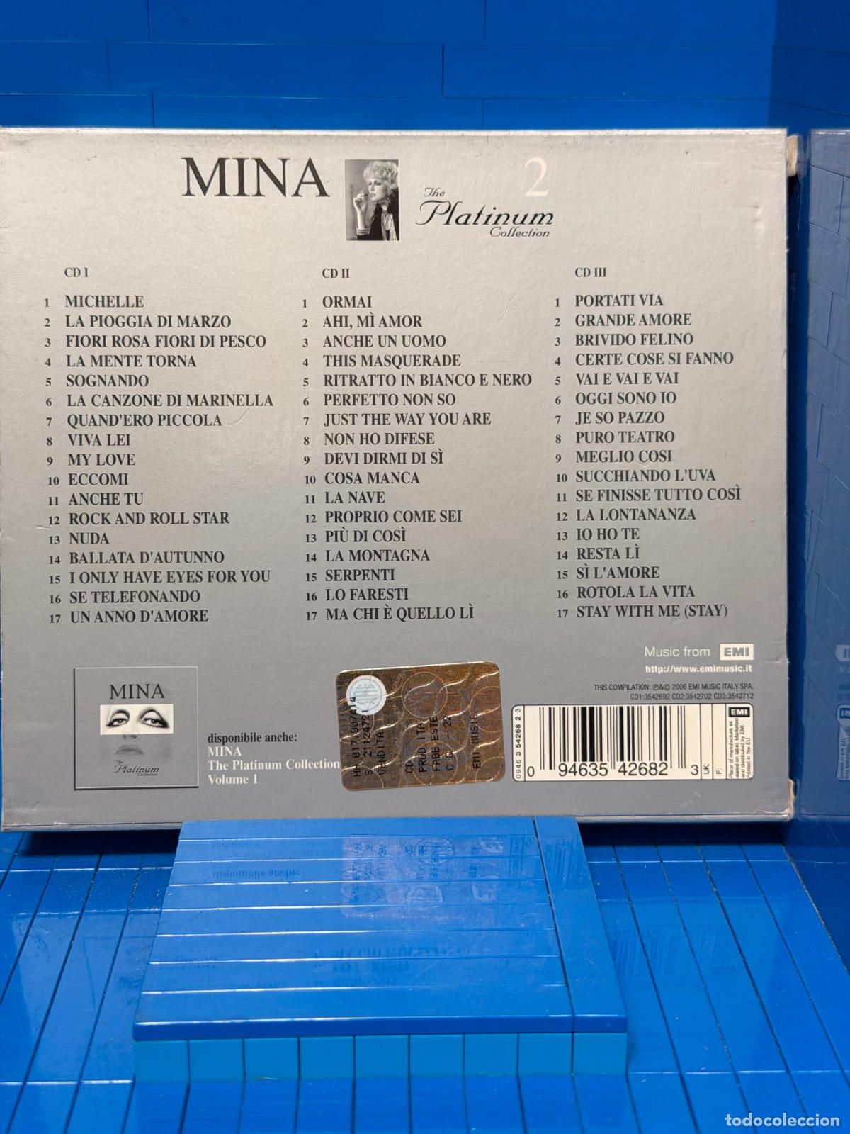 CDs de m&uacute;sica: PLATINUM COLLECTION &ndash; MINA &ndash; CD - Foto 9