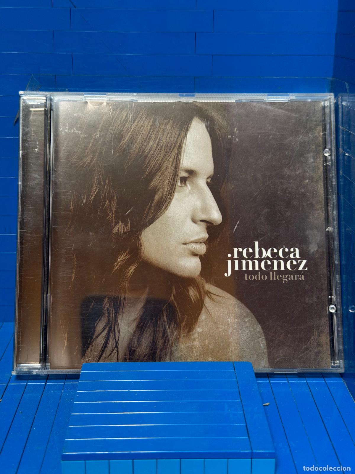 CDs de m&uacute;sica: TODO LLEGAR&Aacute; &ndash; REBECA JIMENEZ &ndash; 2008 &ndash; CD