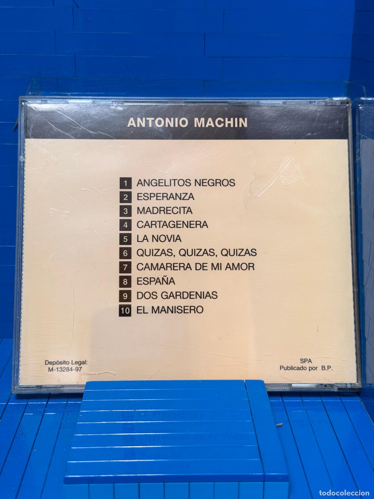 CDs de m&uacute;sica: UNA GRAN D&Eacute;CADA DE LOS 60 &ndash; ANTONIO MACH&Iacute;N &ndash; CD - Foto 2