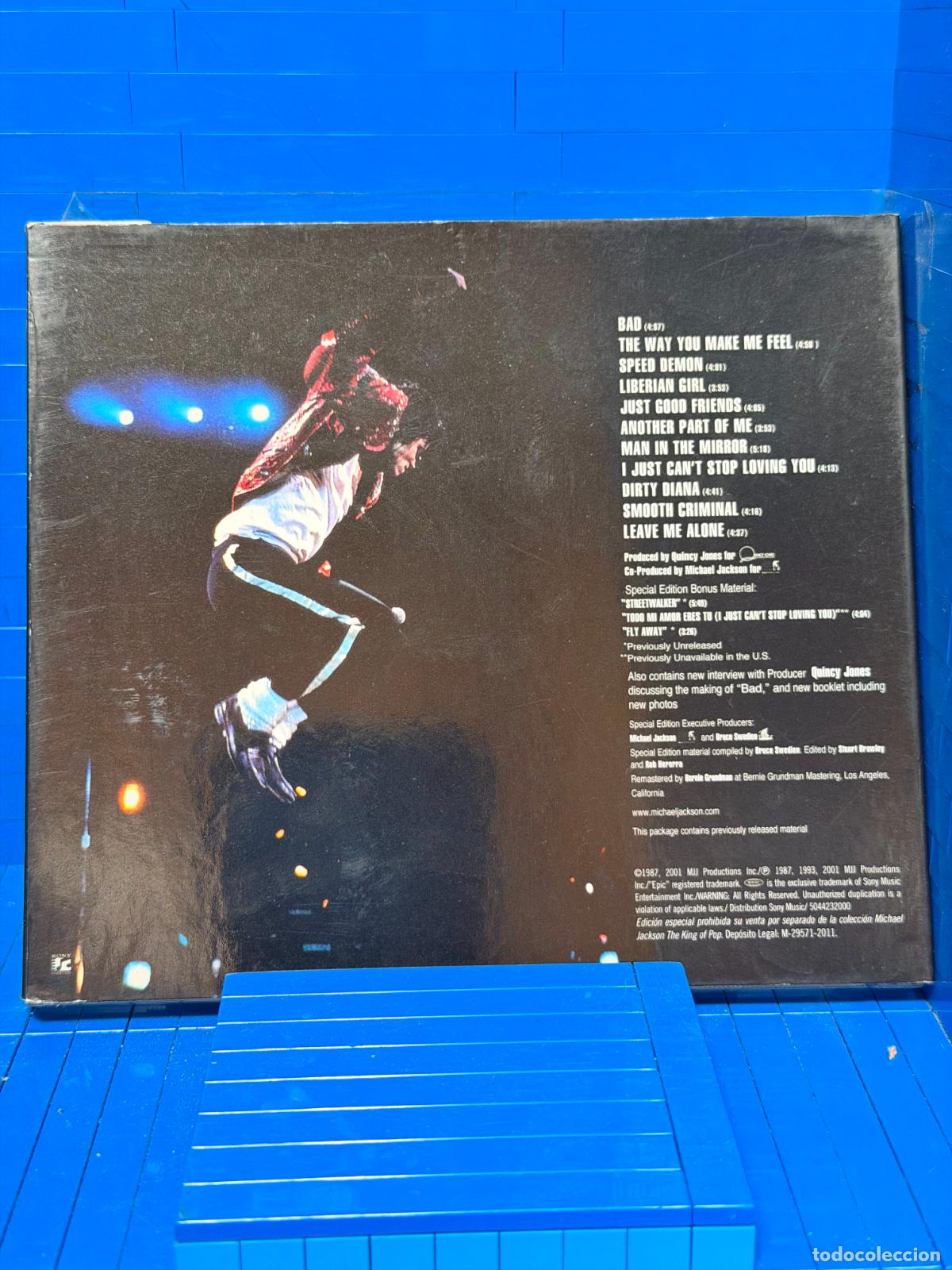 CDs de m&uacute;sica: BAD &ndash; MICHAEL JACKSON &ndash; 1987 &ndash; CD - Foto 2