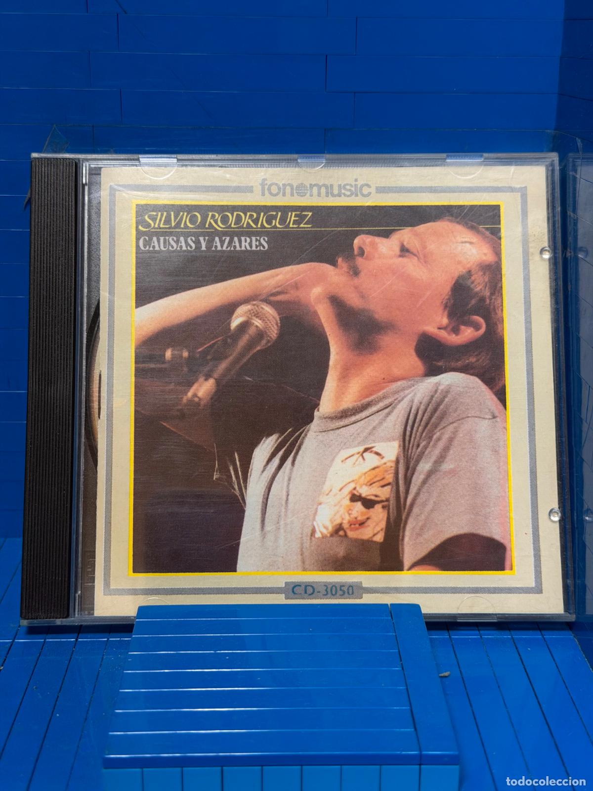 CDs de m&uacute;sica: CAUSAS Y AZARES &ndash; SILVIO RODRIGUEZ &ndash; 1991 &ndash; CD
