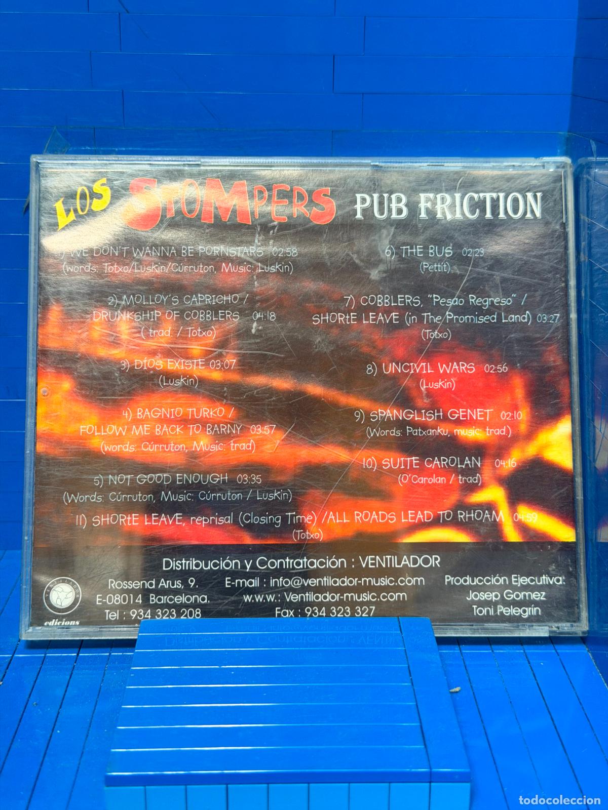 CDs de m&uacute;sica: PUB FRICTION &ndash; LOS STOMPERS &ndash; CD - Foto 2