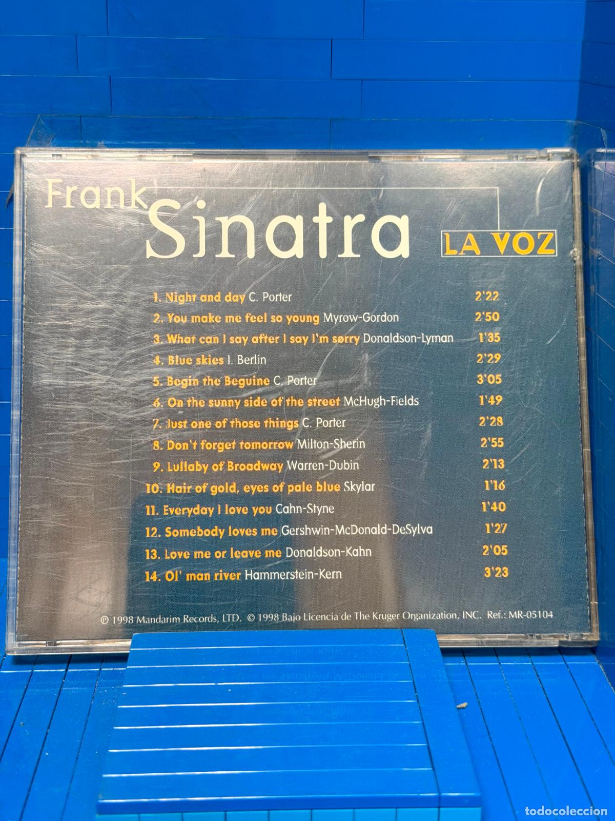 CDs de m&uacute;sica: LA VOZ &ndash; FRANK SINATRA &ndash; 1998 &ndash; CD - Foto 2
