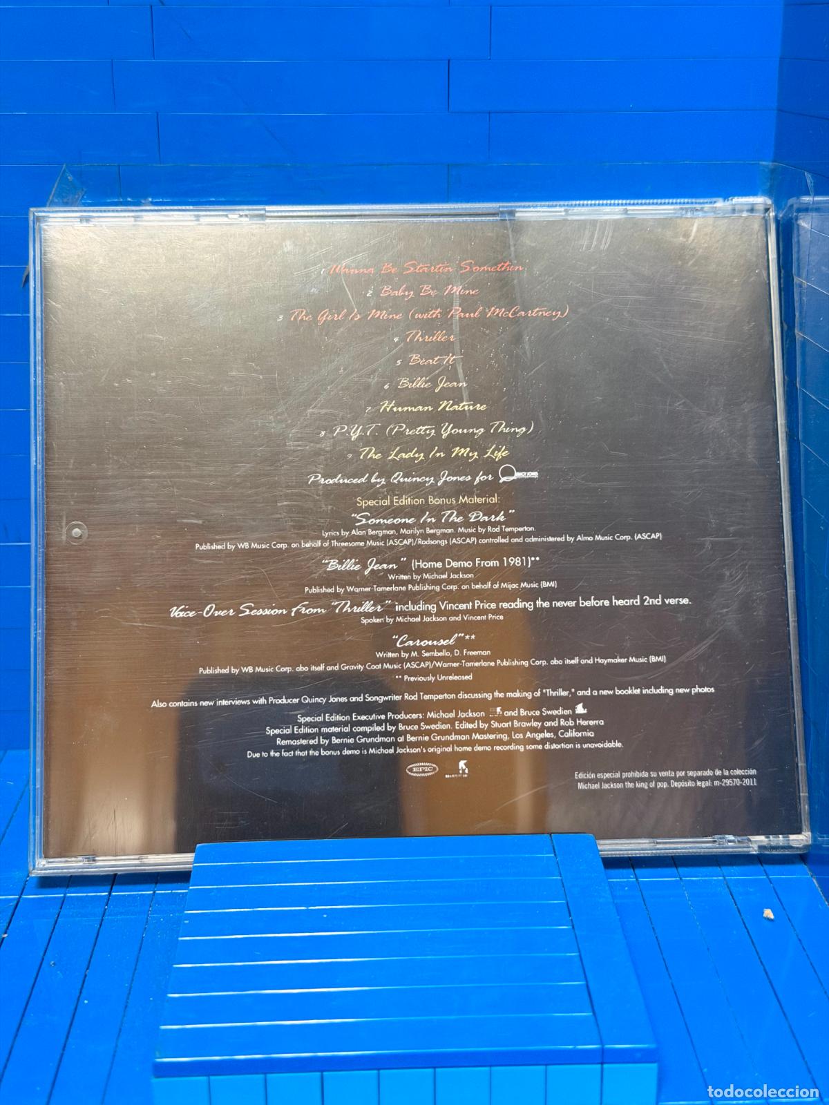 CDs de m&uacute;sica: THRILLER &ndash; MICHAEL JACKSON &ndash; 2011 &ndash; CD - Foto 2
