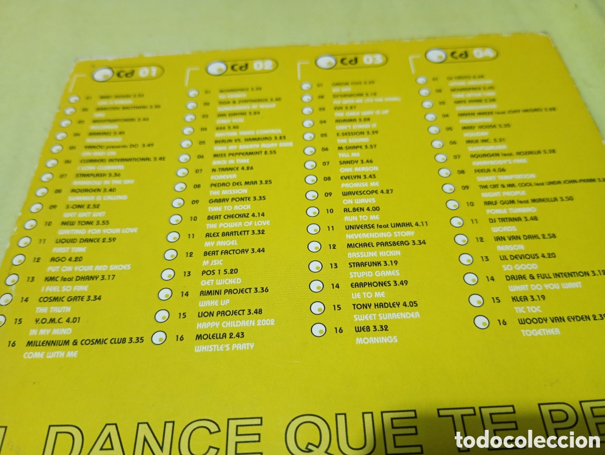 CDs de m&uacute;sica: M&aacute;xima compilation el dance que te pega 4 CD - Foto 2