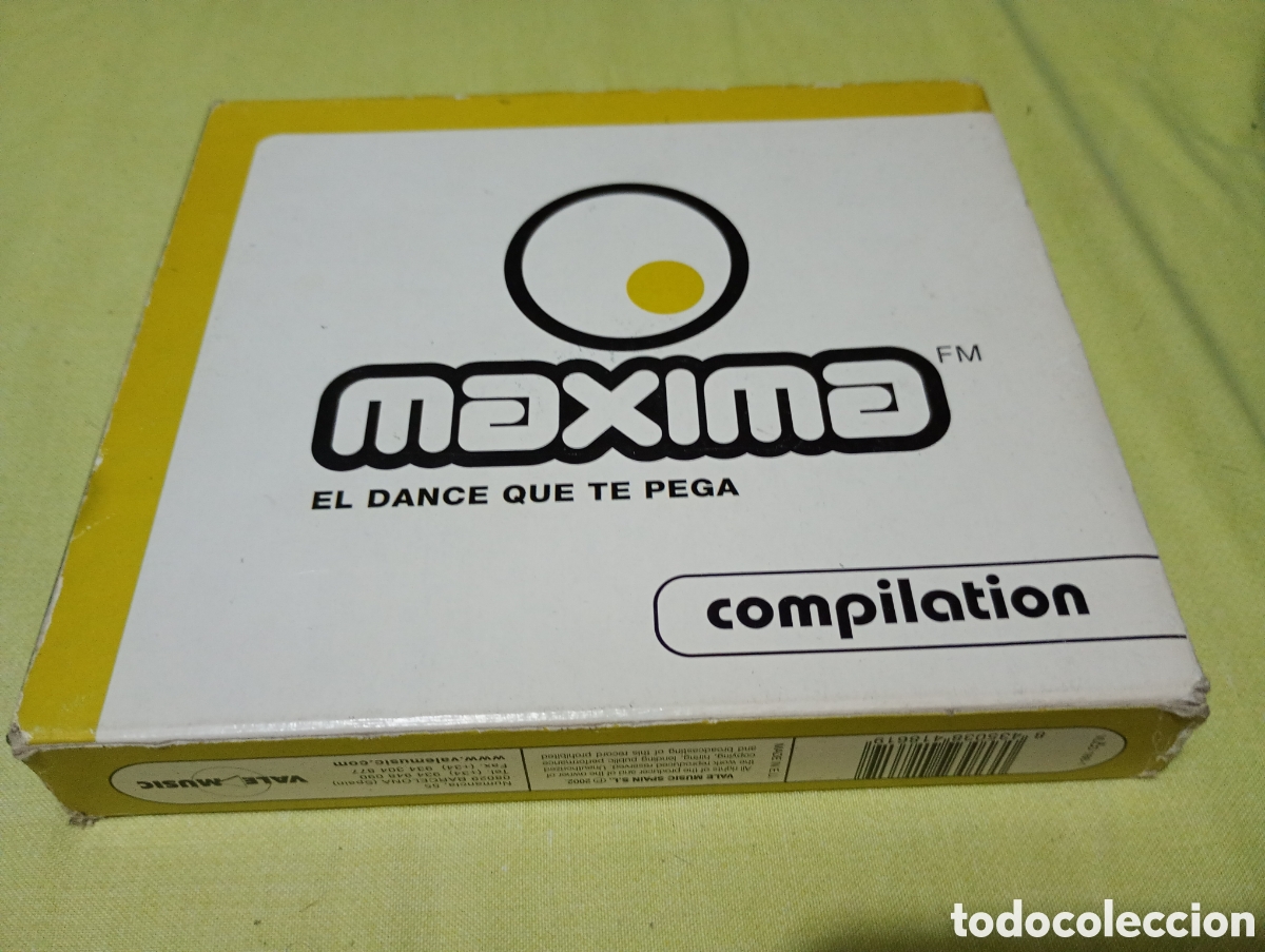 CDs de m&uacute;sica: M&aacute;xima compilation el dance que te pega 4 CD