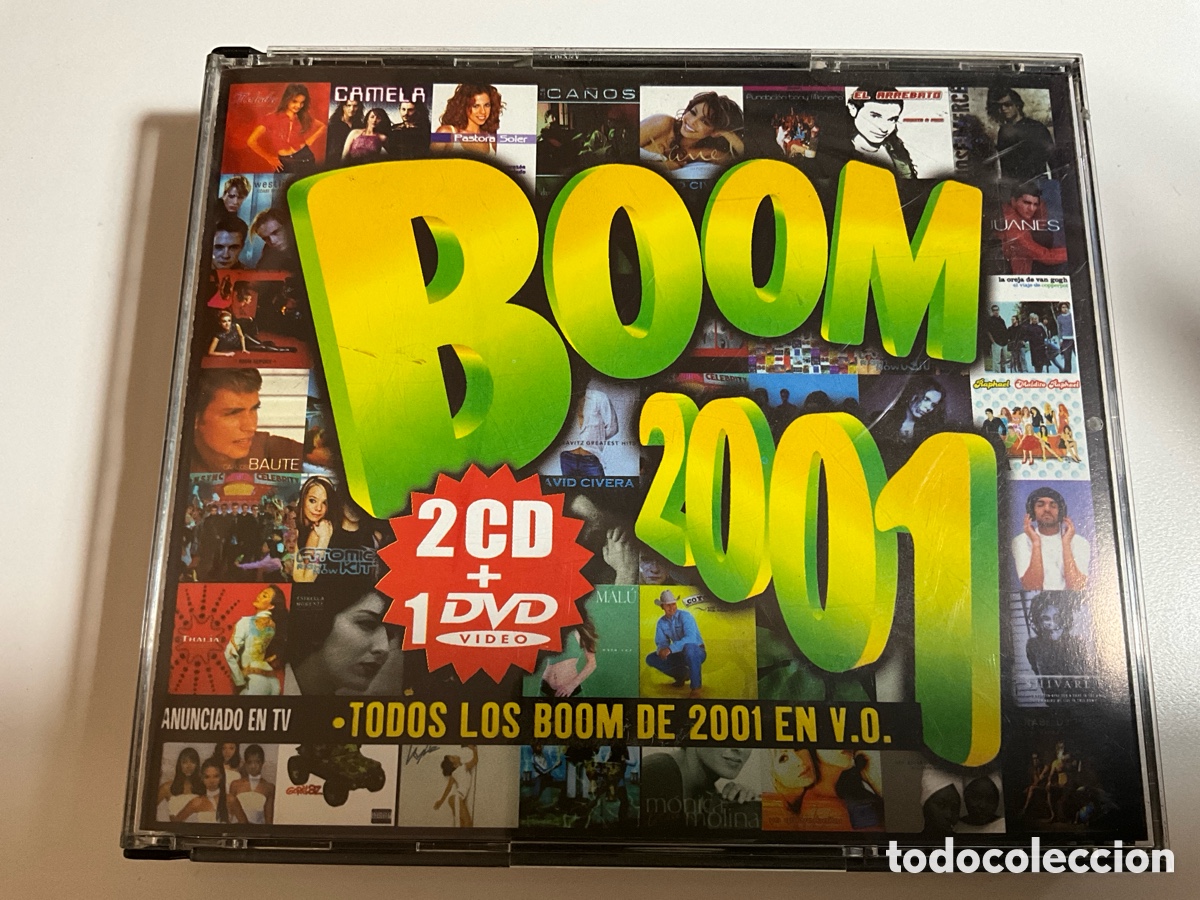 CDs de m&uacute;sica: BOOM 2001. 2 CD + DVD EN V.O.