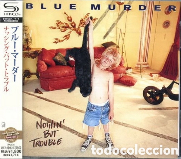 CDs de m&uacute;sica: Blue Murder ( nothing but trouble) Japan remaster shm CD edici&oacute;n