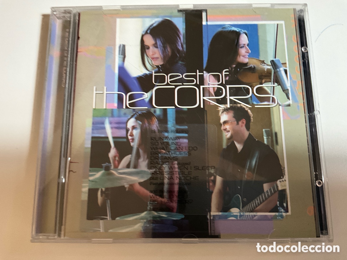 CDs de m&uacute;sica: BEST OF THE CORRS. CD + LIBRETO