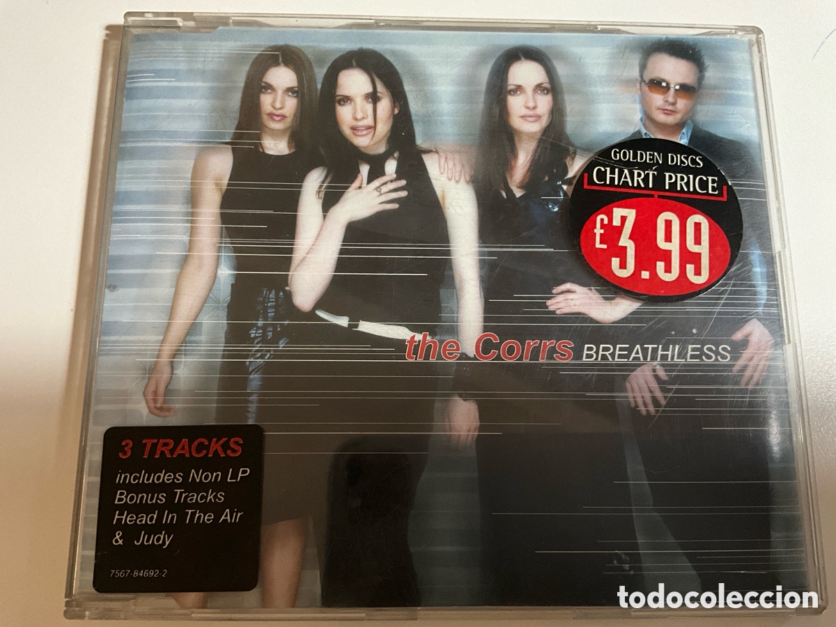 CDs de m&uacute;sica: THE CORRS. BREATHLEES