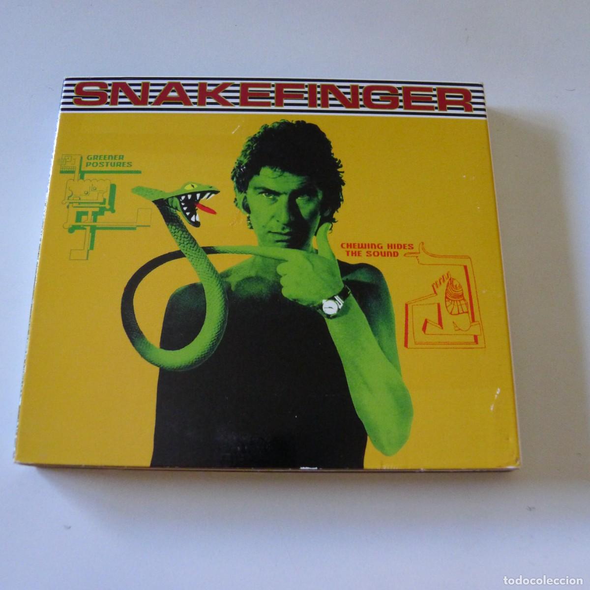CDs de m&uacute;sica: Snakefinger &ndash; Chewing Hides The Sound / Greener Postures 2CD BOX SET