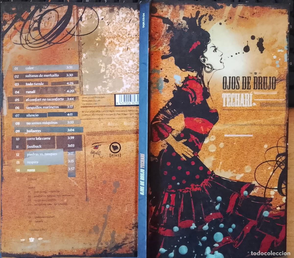 CD di Musica: OJOS DE BRUJO - TECHAR&Iacute; - DOBLE CD - DIQUELA RECORDS 2006