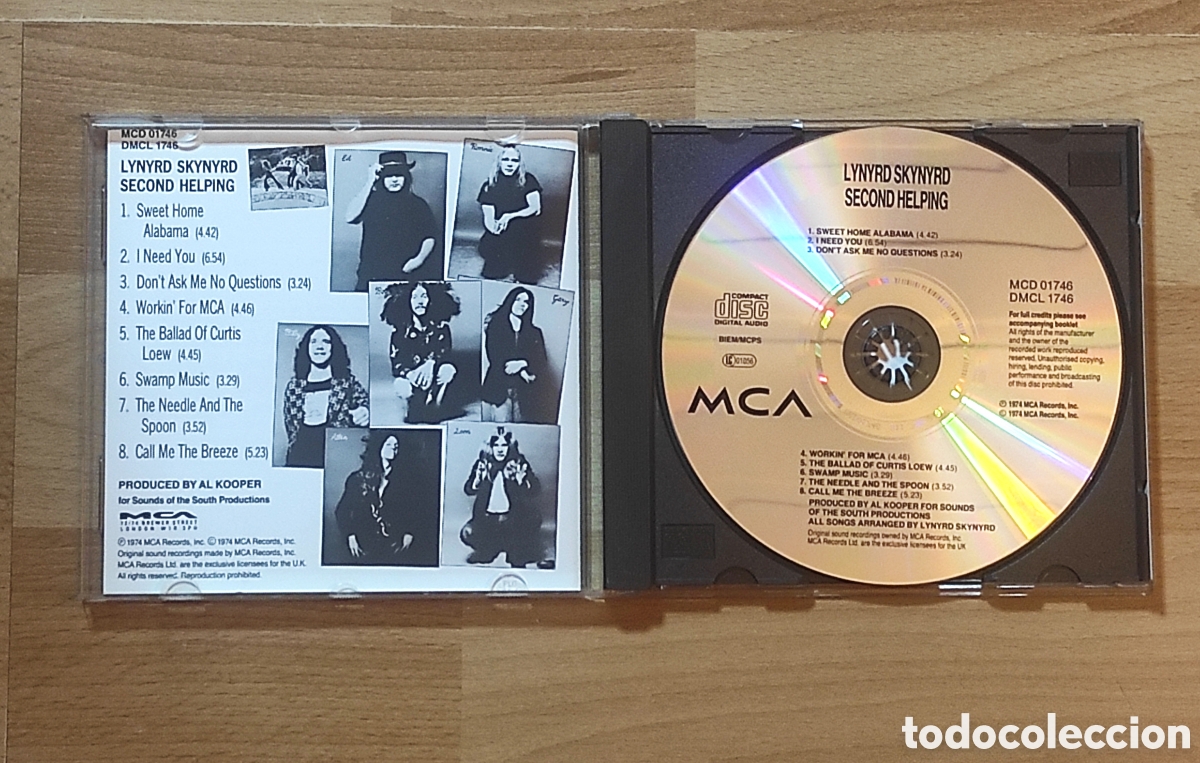 CDs de m&uacute;sica: Lynyrd Skynyrd - Second Helping.CD - Foto 3