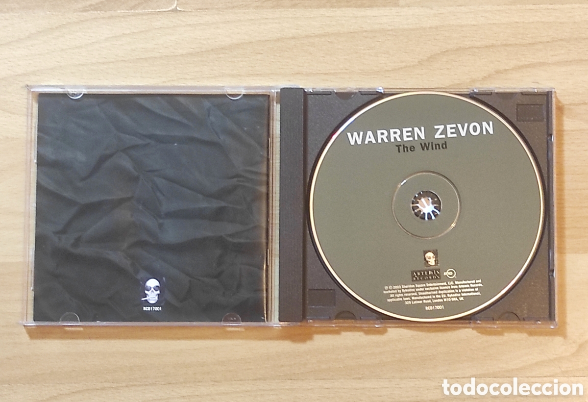 CDs de m&uacute;sica: Warren Zevon - The Wind CD - Foto 3