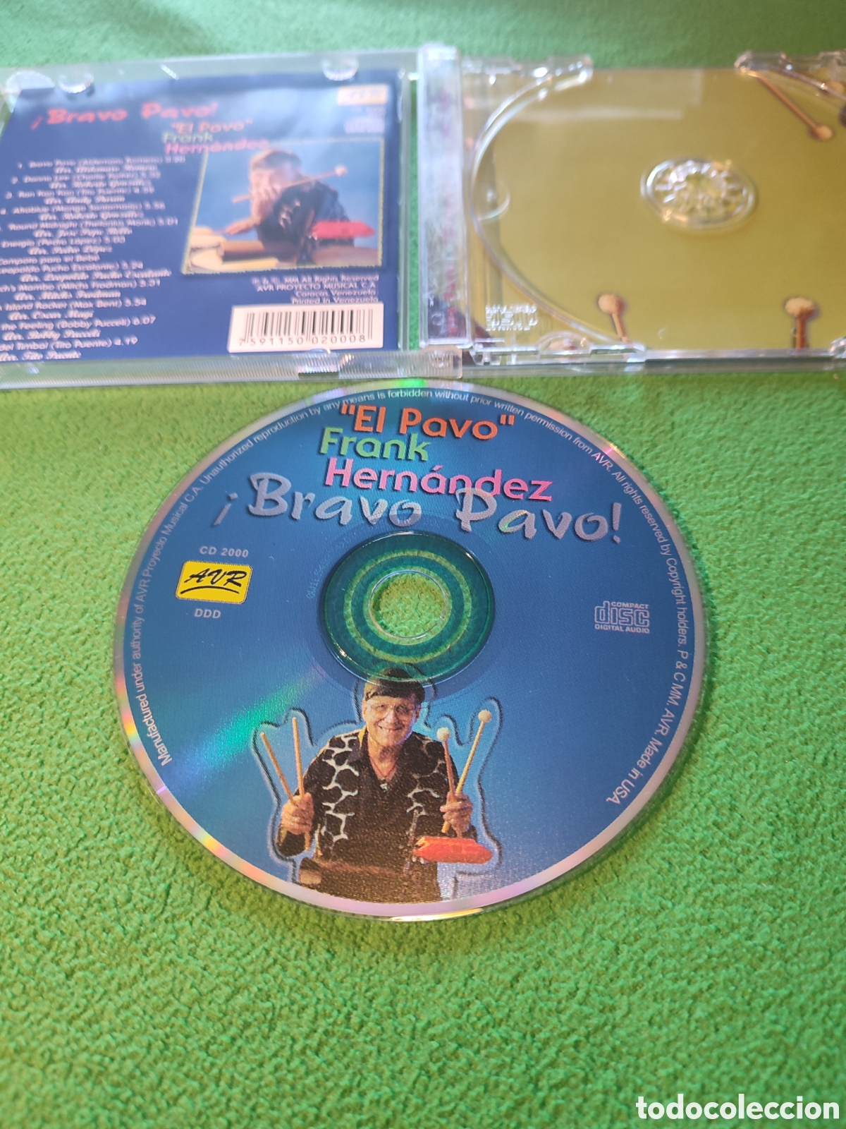 CDs de m&uacute;sica: Frank Hern&aacute;ndez El Pavo - Bravo pavo - Foto 2