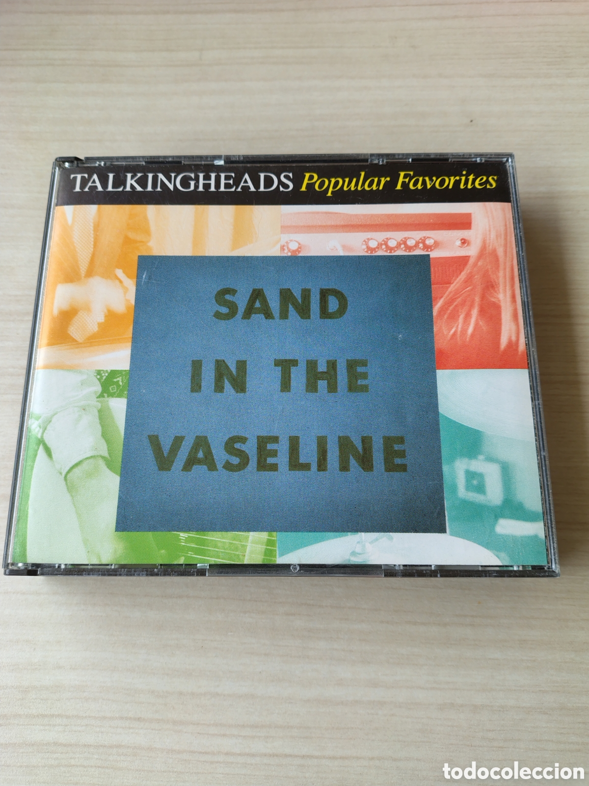 CDs de m&uacute;sica: TALKING HEADS Sand in The Vaseline 2CD DOBLE LIBRETO ( 1992 EMI UK ) 1976 - 1992 POPULAR FAVORITES